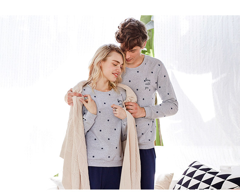 Pyjama mixte en Coton à manches longues - Ref 3005450 Image 17