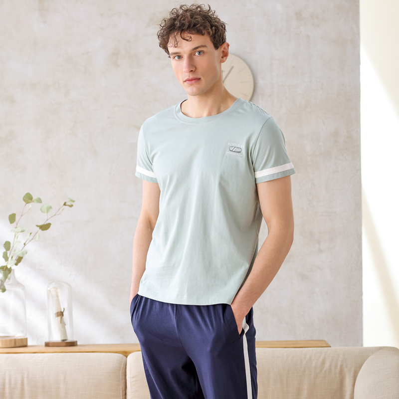 Pyjama mixte en Coton à manche courte - Ref 3005416 Image 3