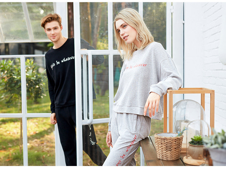 Pyjama mixte en Coton à manches longues - Ref 3005456 Image 18