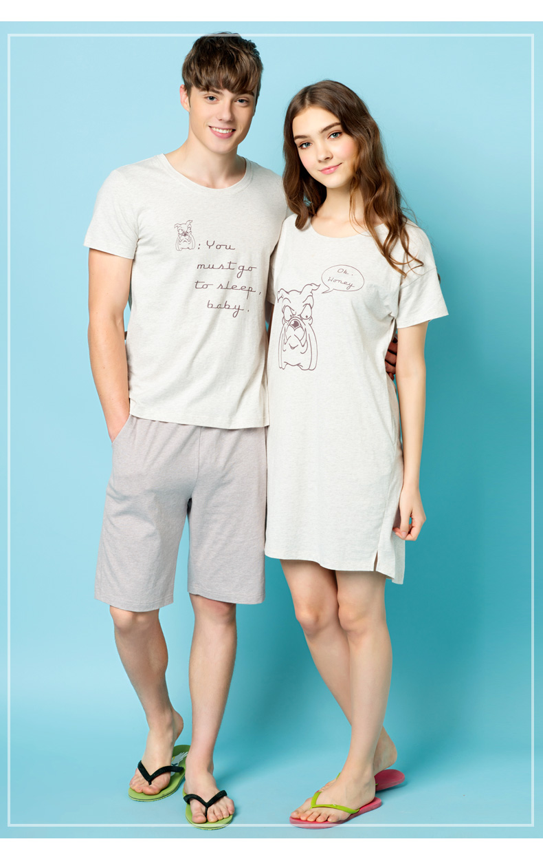 Pyjama mixte en Coton à manche courte - Ref 3005435 Image 21