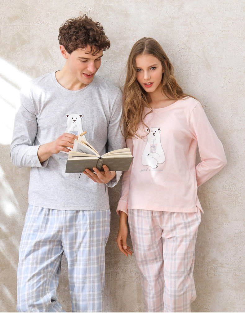 Pyjama mixte en Coton à manches longues - Ref 3005405 Image 6