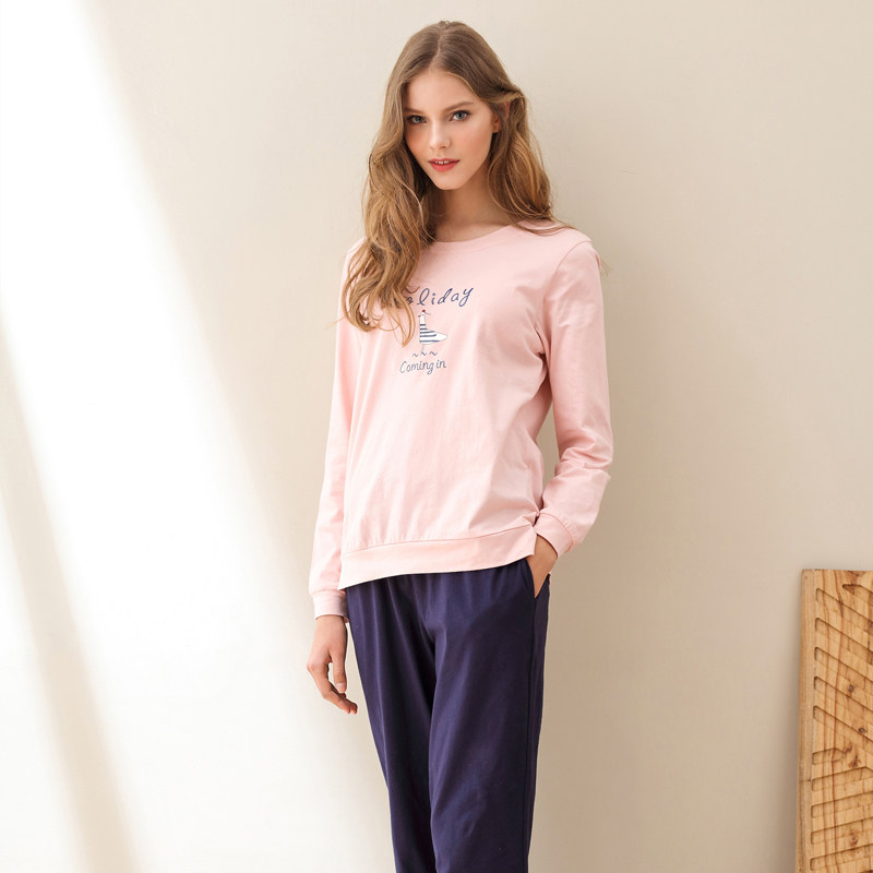 Pyjama mixte en Coton à manches longues - Ref 3005406 Image 3