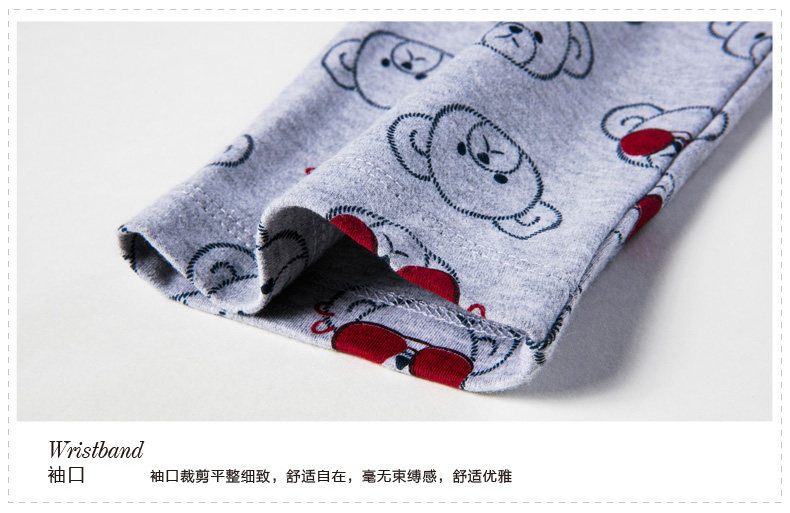 Pyjama mixte en Coton à manches longues - Ref 3005449 Image 18