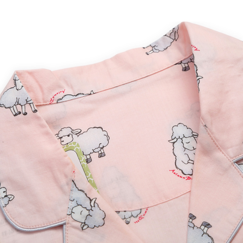 Pyjama mixte en Coton à manche courte - Ref 3005438 Image 3