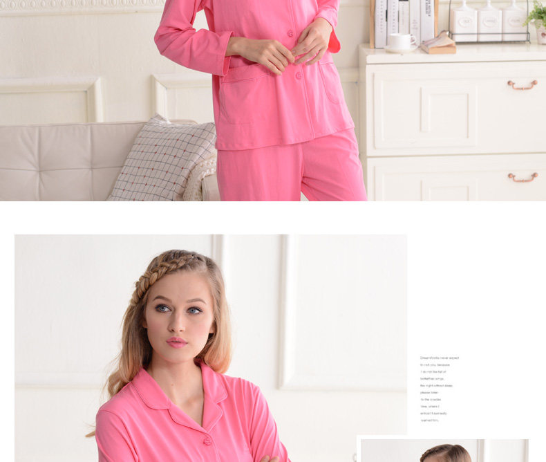 Pyjama mixte en Coton à manches longues - Ref 3005433 Image 18