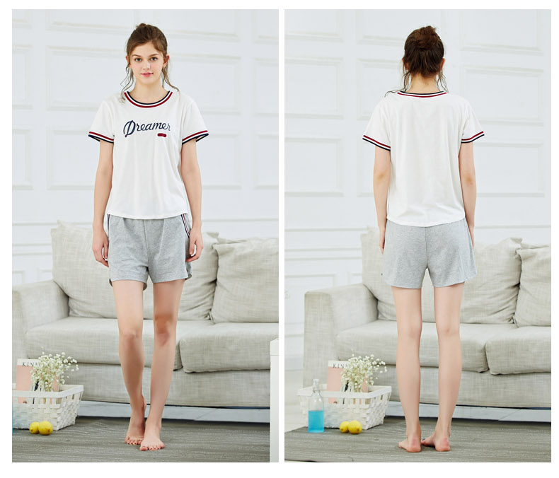 Pyjama mixte en Coton à manche courte - Ref 3005457 Image 16