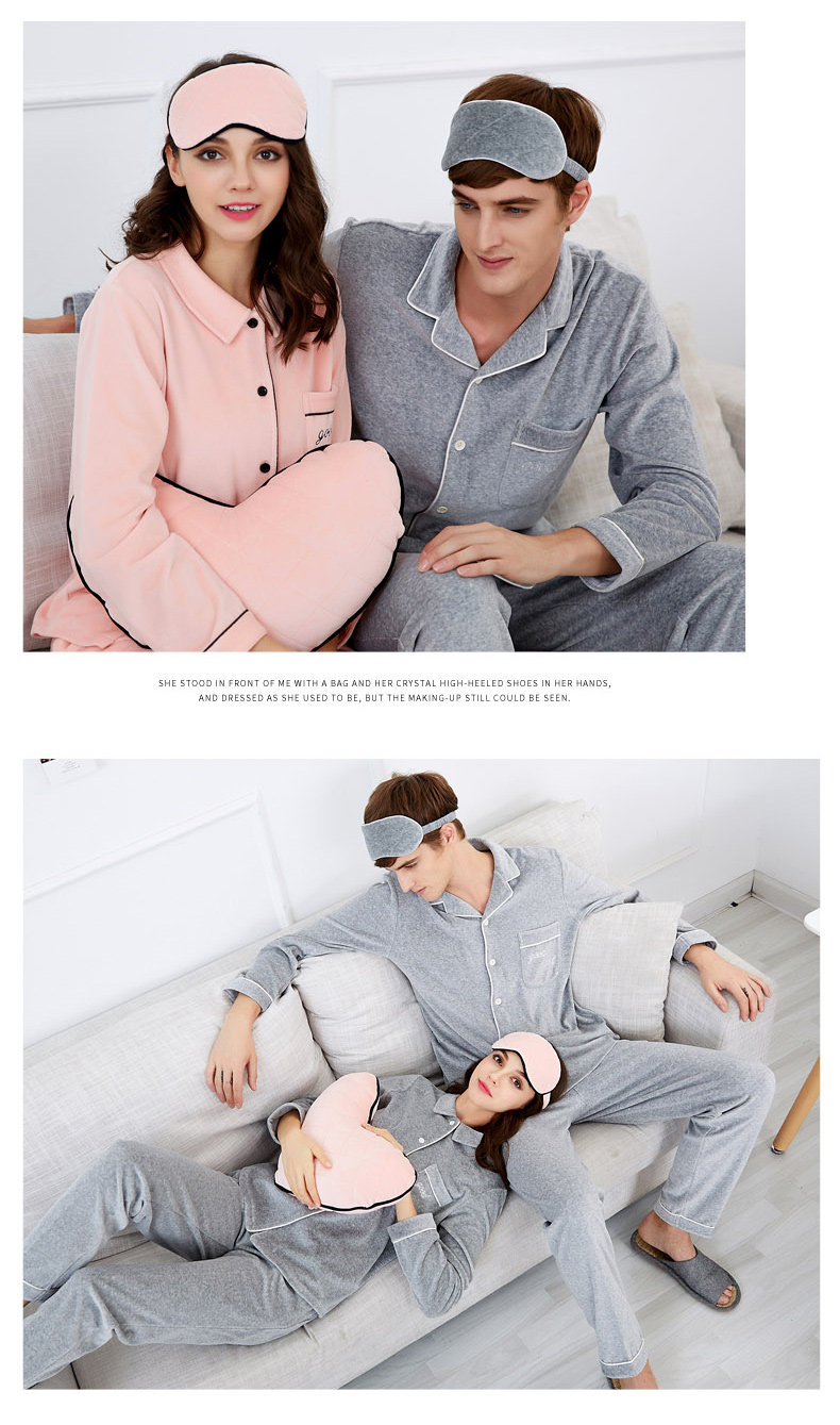 Pyjama mixte en Coton à manches longues - Ref 3005444 Image 14