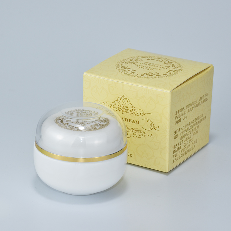 Kem dưỡng da ngọc trai 30g kem ngọc trai OEM che khuyết điểm tự nhiên bị cô lập da trắng da mặt kem mỹ phẩm đúc - Kem dưỡng da kem dưỡng ẩm da dầu mụn