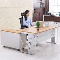 Boss Desk Single minimalist Hyundai Head Office Desk and chairs Combined furniture chair Manager Large table