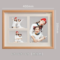 Цвет деревянного зерна [6 -дюймовый+6 дюймов+8 дюймов] горизонтальное распространение