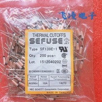 Original Packaging NEC thermal fuse SF139E-1 10A 142 degrees