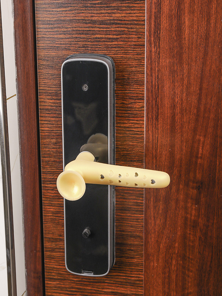 Thickened door handle protective cover Anti-static child safety anti-bump door handle protective cover Suction cup protection
