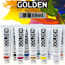 USA IMPORT GOLDEN HIGH DEN PROPYLENE HB SERIES THICK HEAVY PROPYLENE PAINT 59ml108 COLOR BLACK WHITE