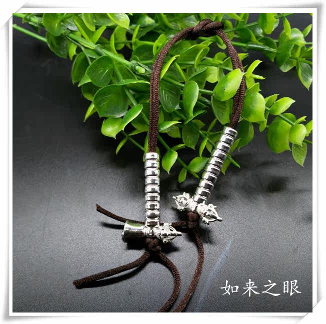 Large number of Buddha counters 925 pure silver candida Beads Bell Pestle Counter DIY Accessories 925 Pure Silver Counter