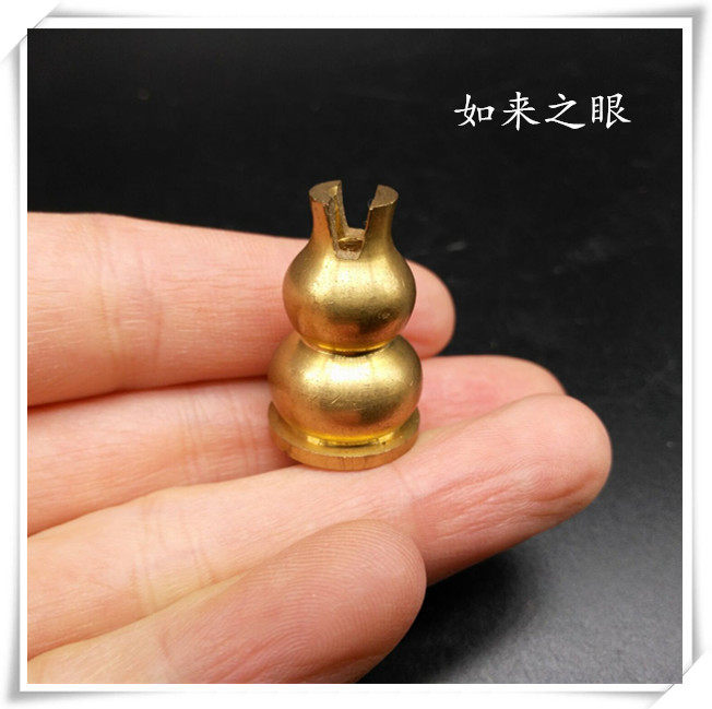 Pure copper gourd incense rack lotus incense clip incense burner incense seat incense plug agarwood sandalwood lying incense ring incense line incense