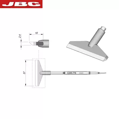 Original JBC soldering iron tip C245-776 949 913 752 914 knife edge shaped tip