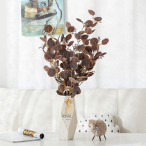 Eurostyle high emulation flower fit grass Eugalie outdoor emulation flower and grass flower plant wall home outdoor decoration