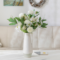 Nordic Wind Home Decorative Items Fake Flowers Emulated Flowers Bouquet Suit Indoor Living Room Table Swing for the brides hand to hold flowers