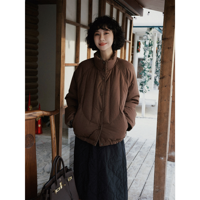 Clearance Sale Tt Designer [Reversible] Reversible Thick down Jacket for Women Winter Warm Goose down Coat