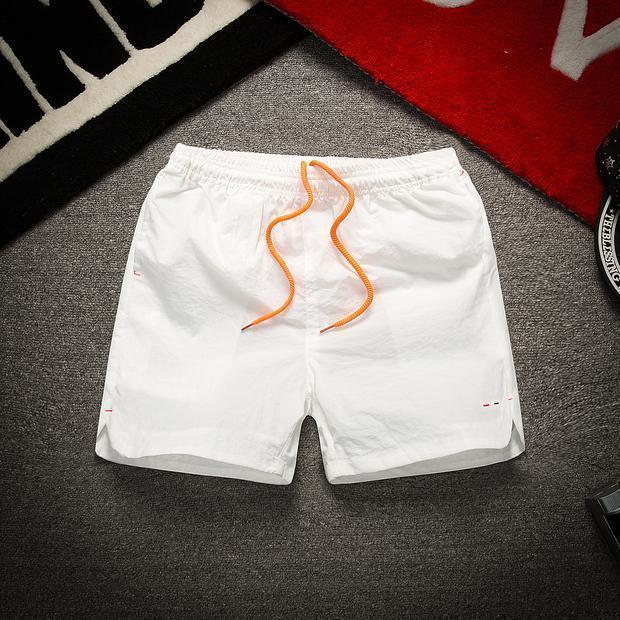 Xia tinh thần xã hội Quần thể thao mỏng với đoạn anh chàng quần short ba điểm quần tây nam giản dị đôi quần dây rút bãi biển quần tây nam