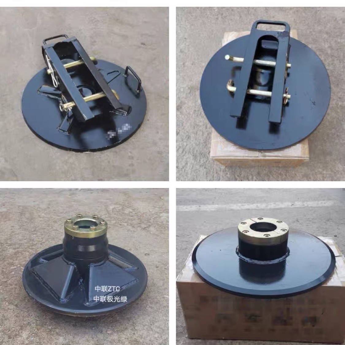 China couplets Xu works three-one crane support legs cushion iron cushion support leg cushion press disc support leg support crane support leg disc