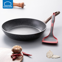 Lok clasp frying pan silicone shovel two-piece set of wheat rice stone color non-stick pan cooking induction cooker available