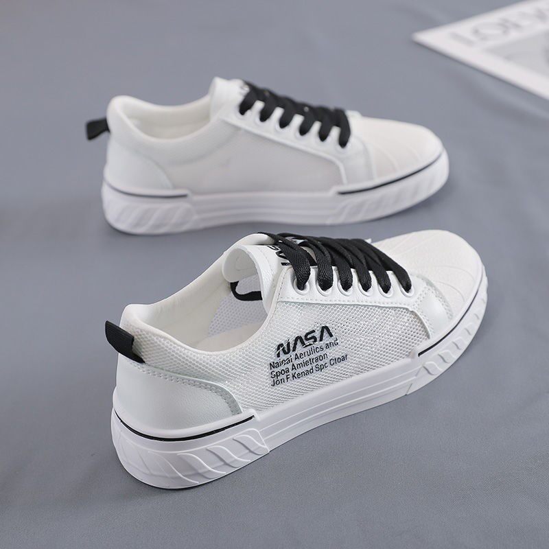 2021 Spring New Shoes 100 Hitch Students Little White Shoes Women Old Daddy Single Shoes Flat Bottom Plate Shoes Sports Women Shoes Tide Shoes