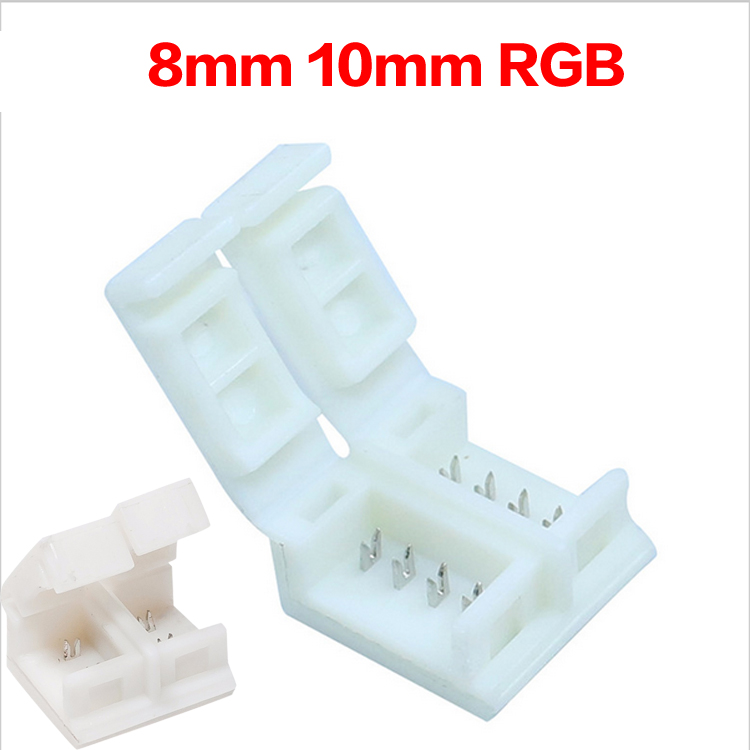 LED light strip connector 5050 drops of glue-free welding buckle 12v soft light strip welding-free head 3528 drops of glue-free welding accessories