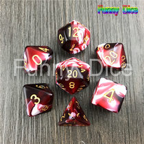 Running Group board game latest style fire red spot sale Dungeons and Dragons party game accessories dice