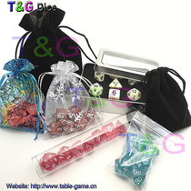 DND running group packaging bag storage box bundle pocket table game accessories bag small gift packaging bag dice bag