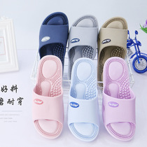 Vietnam imported comfortable Plaid home lovers slippers non-slip waterproof bathroom drag simple new slippers for men and women Summer