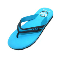 Vietnam offside rubber slippers summer men character tug beach beach shoes European and American trendy anti-slip clips feet sandals