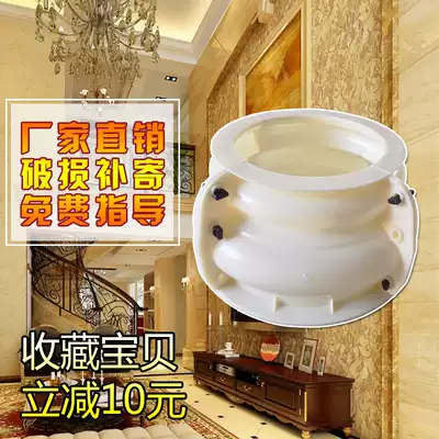 Round mold Roman column, plastic steel square cement column, column foot, column cap, prefabricated European Villa abrasive factory