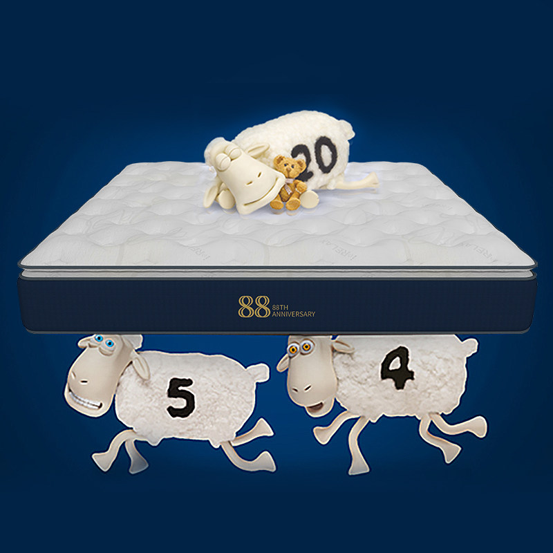 Serta USSA custom size mattress custom hyperconnected contact customer service single - shot shipping