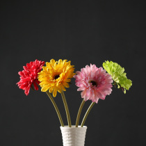 Simple European home accessories soft decorations artificial flowers flower arrangement silk flowers Gerbera