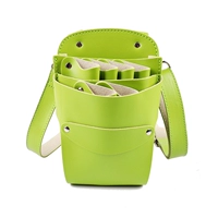 Зеленые (6-битные) ножницы для кожи втирание P016