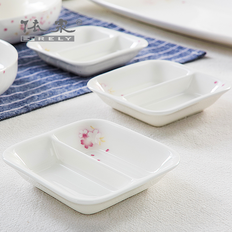 Tangshan ipads porcelain tableware in - glazed suit dishes with Korean dishes suit Japanese ceramics tableware portfolio