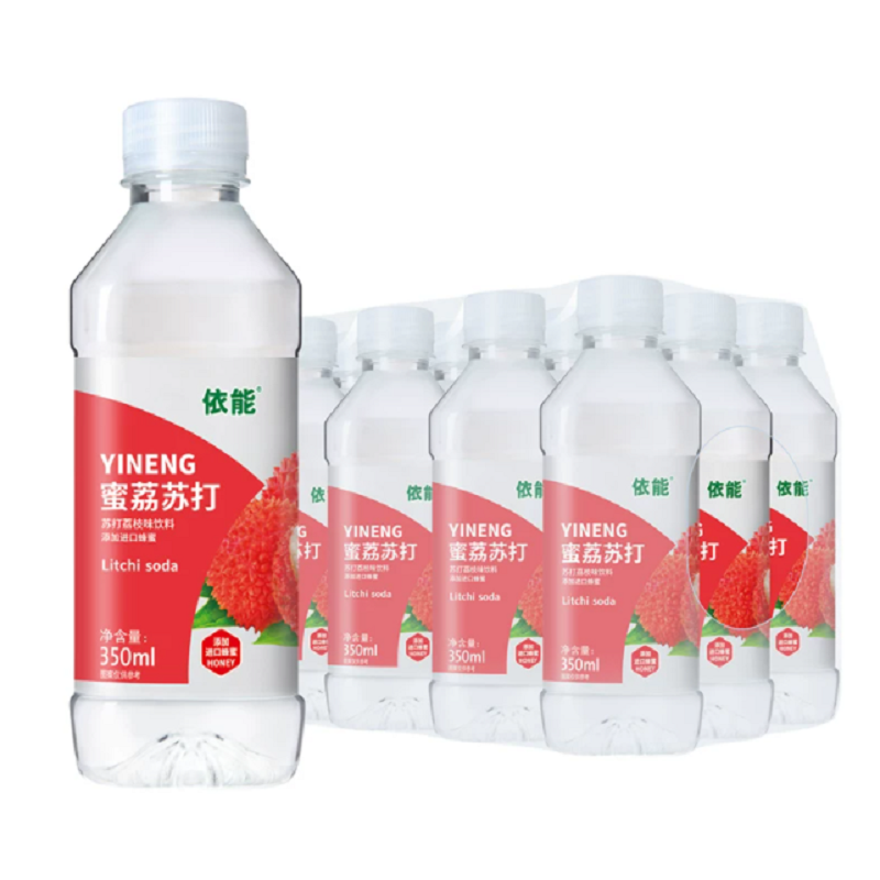 依能蜜柠苏打水350ml*12瓶