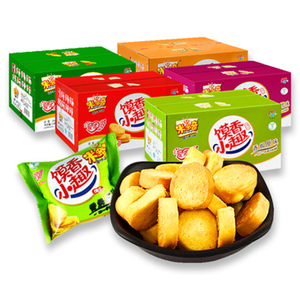 【米多奇】香烤馍丁片30包共750g整箱