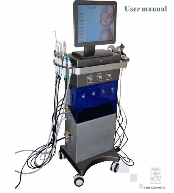 Foreign Trade Model Hydrafacial Facial Cleansing Oxygen Jet Diamond Dermabrasion Machine Beauty Instrument Spa20