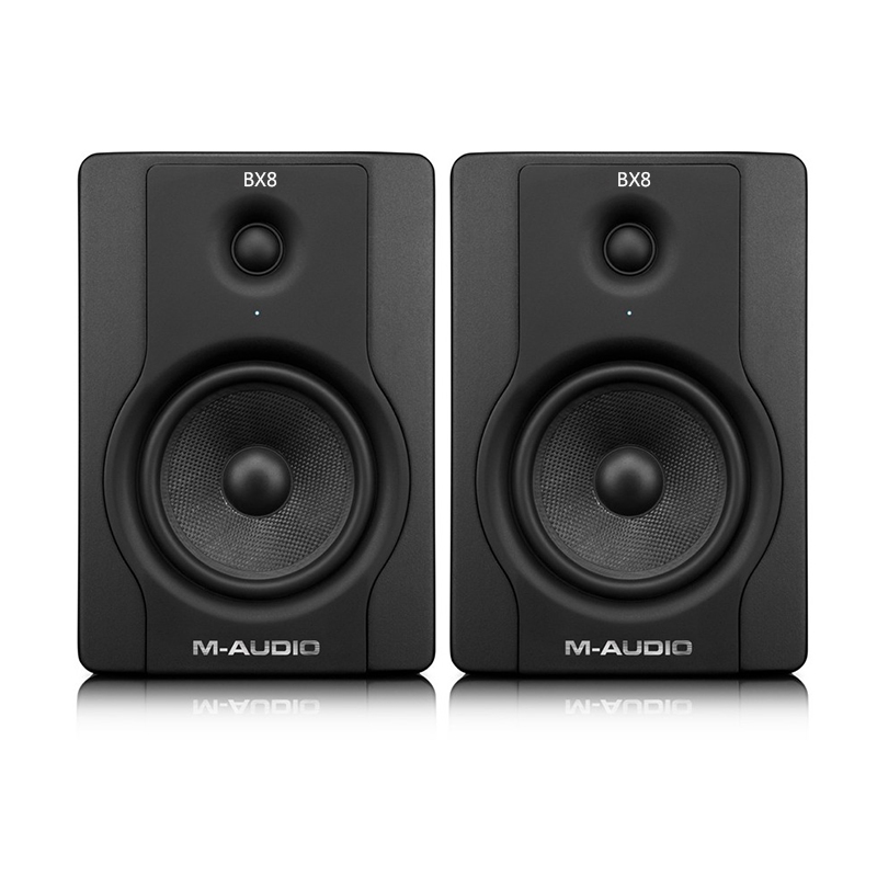 M-AUDIO BX8D2 8 inch active listening speaker BX8 D2 speaker 8 inch listening speaker