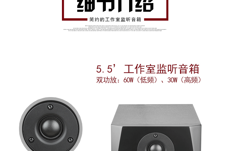 Loa màn hình hoạt động 5 inch Aiken ICON SX5A SX-5A cho thương hiệu mới được cấp phép đích thực - Loa loa loa nanomax
