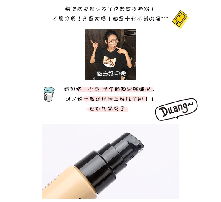 [Choi_haha] Nền tảng chất lỏng cách ly 24 giờ xác thực của Thái Lan - Nền tảng chất lỏng / Stick Foundation phấn nước missha
