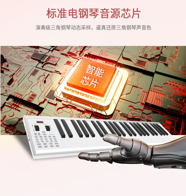 Электронное пианино высокого качества звука