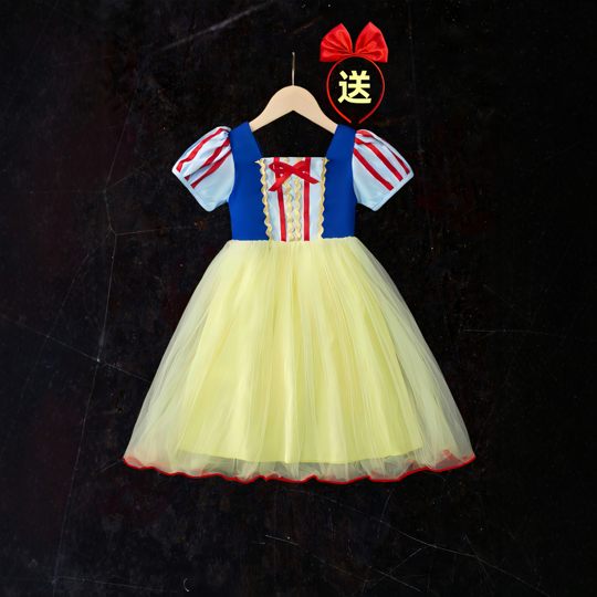 Хлопковое дышащее, удобное и не потеющее платье Snow White.