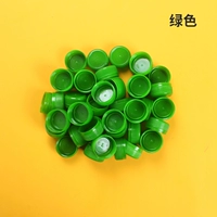 Зеленая крышка от бутылочки, 50 шт