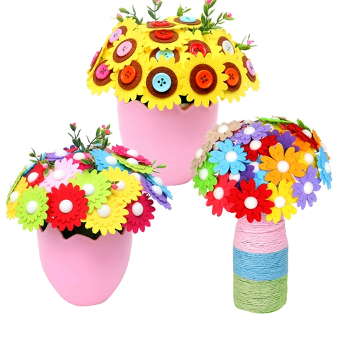 Набор материалов для детского сада, «сделай сам», букет, детская поделка своими руками, семейный стиль, подарок на день рождения