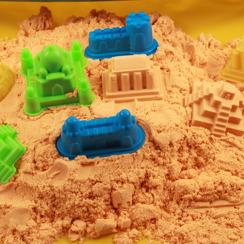 5 catties space toy sand set children's safety color magic color mud loose sand color sand clay