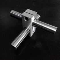 Cross connecting piece optical axis cross clamp connecting block vertical fixing clamp optical axis holder