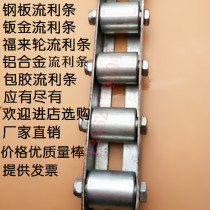 Minimum blocking edge metal steel fluent bar roller roller 20mm cutting wheel slide rail assembly line Fulai wheel